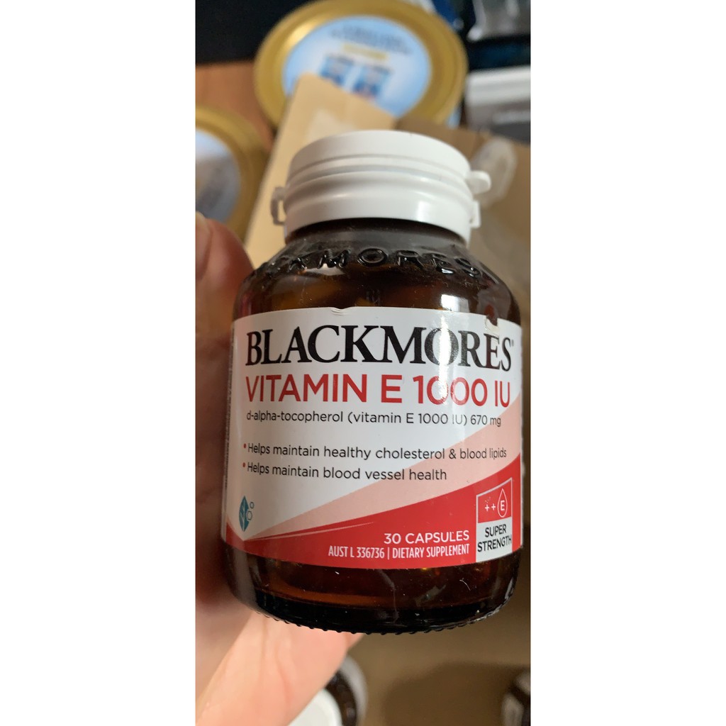 VIÊN UỐNG VITAMIN E NATURAL BLACKMORES 1000IU | BigBuy360 - bigbuy360.vn