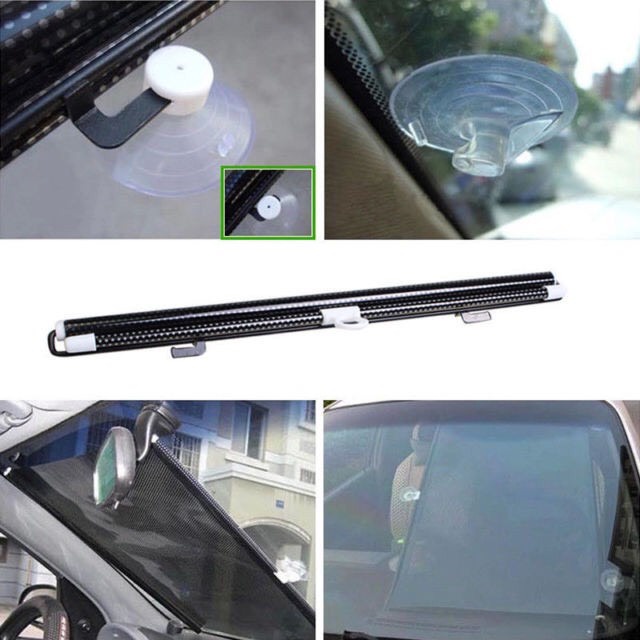 Tấm che nắng, chắn nắng đa năng cuộn gọn dùng cho ô tô và cửa kính nhà cửa