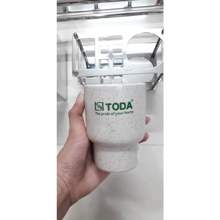 BỘ PHỤ KIỆN NHÀ TẮM VUÔNG THƯƠNG HIỆU TODA INOX 304 CAO CẤP ĐẦY ĐỦ 6 MÓN  MÃ: TD8500