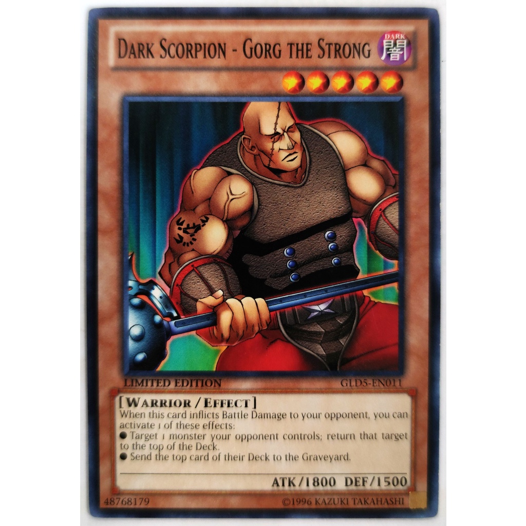 [Thẻ Yugioh] Dark Scorpion - Gorg the Strong |EN| Common
