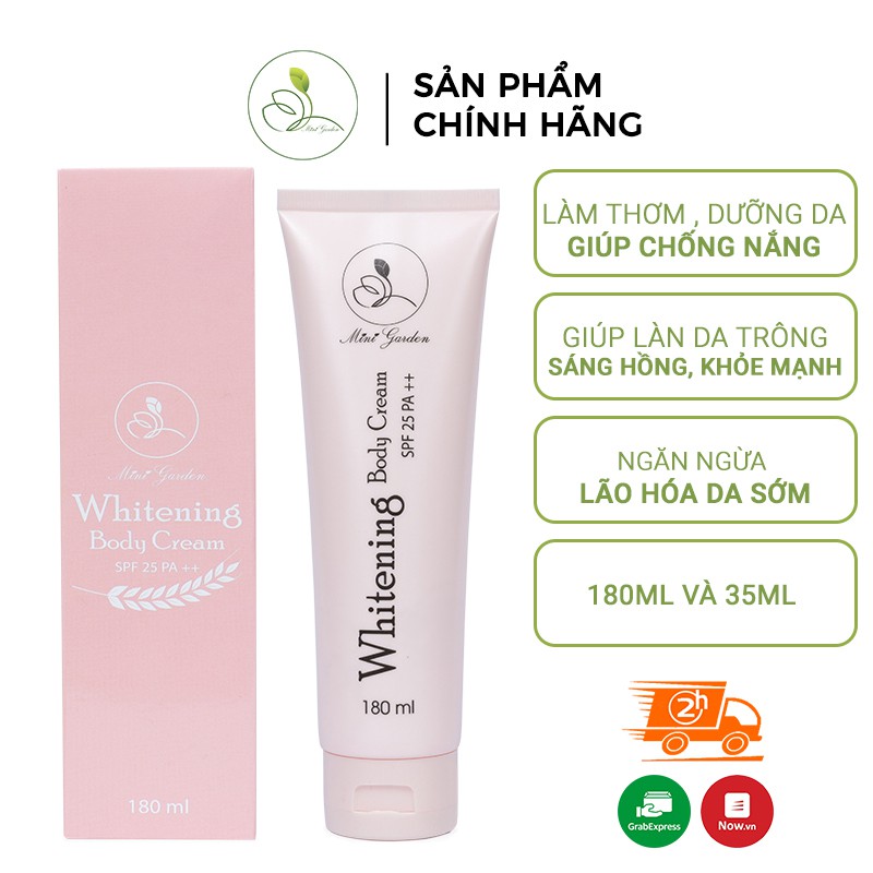 Mã FMCG8 - 8% đơn 250K Kem dưỡng toàn thân MiniGarden Whitening Body Cream