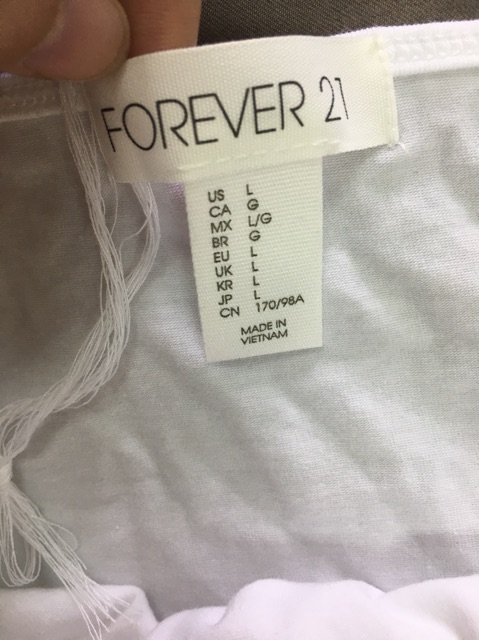 Áo dây Forever 21 xuất dư