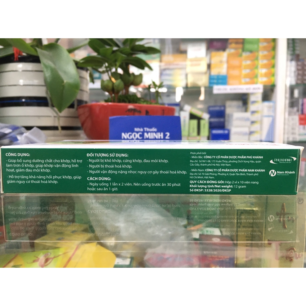 ✅ [Chính Hãng] Dướng Khớp Thái Minh giúp giảm nguy cơ thoái hoá khớp, hỗ trợ làm trơn ổ khớp, tăng khả năng hồi phục khớ