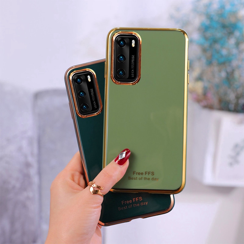 Case Huawei P40 Pro P40lite P30 Pro P30lite P20 Pro P20lite Mate30 Pro Mate20 Pro Case Luxury Shiny Plating Soft Silicone Cover | BigBuy360 - bigbuy360.vn