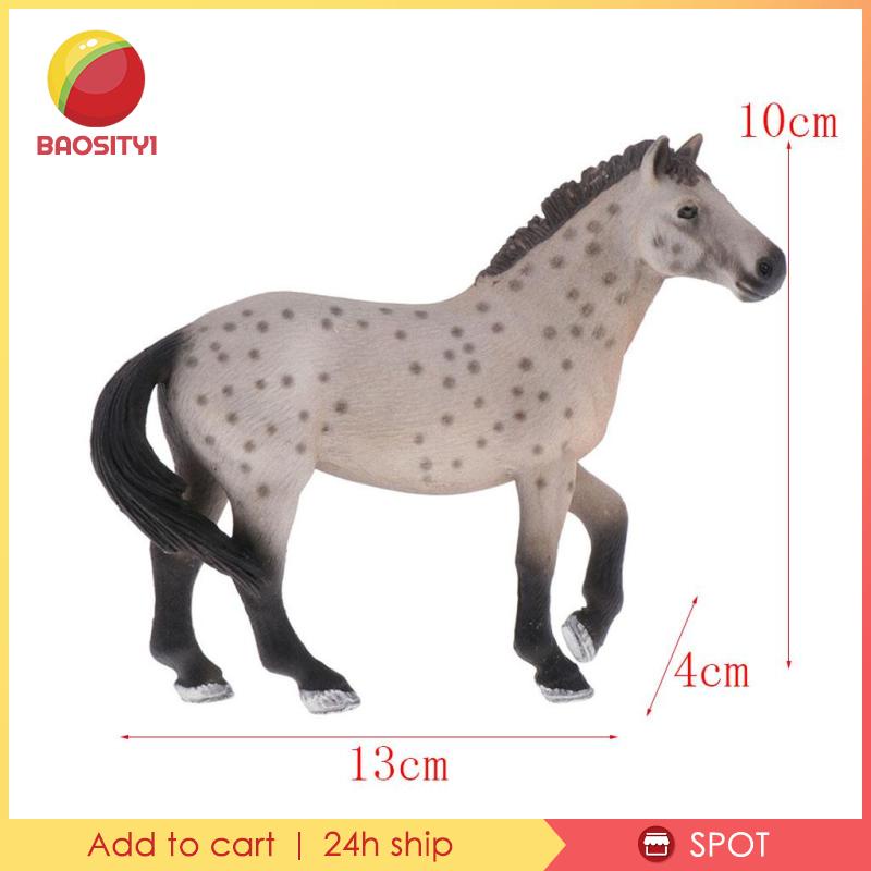 [Baosity1] Mô Hình Ngựa Sống Động Trang Trí Vườn Nhà Búp Bê