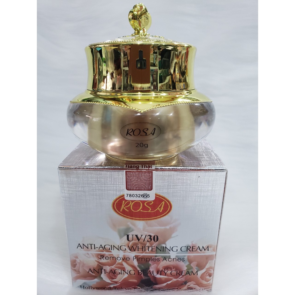 KEM ROSA  CHỐNG LÃO HOÁ UV/30 ANTI-AGING WHITENING CREAM 20G - CHỐNG LÃO HOÁ - CHỐNG NHĂN