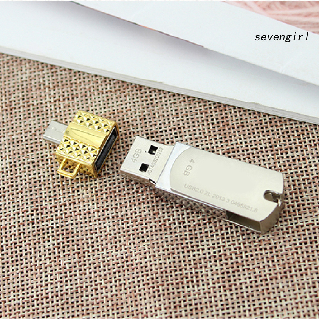 Đầu Chuyển Đổi Từ Cổng Micro Usb Sang Cổng Usb 2.0 Cho Android