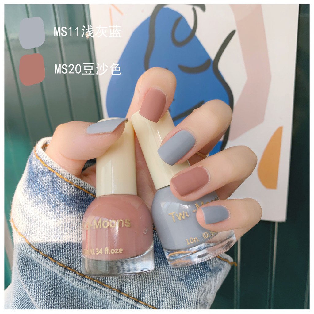 Set 2 lọ sơn móng tay Two-Moons (Lì)