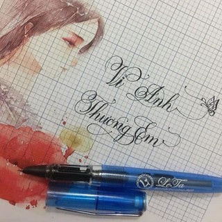 Bút LeTa 369 (ngòi lá tre, thanh đậm tốt)