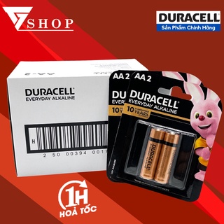 Combo 2 Vỉ Duracell AA Alkaline (1 vỉ 2 viên)