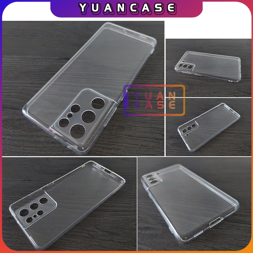 Ốp GOR dẻo trong che camera cho Samsung Galaxy S22 Ultra-S22+-S22 S21Ultra -S21Plus-S21FE-S21 siêu mõng - Hàng Nhập Khẩu
