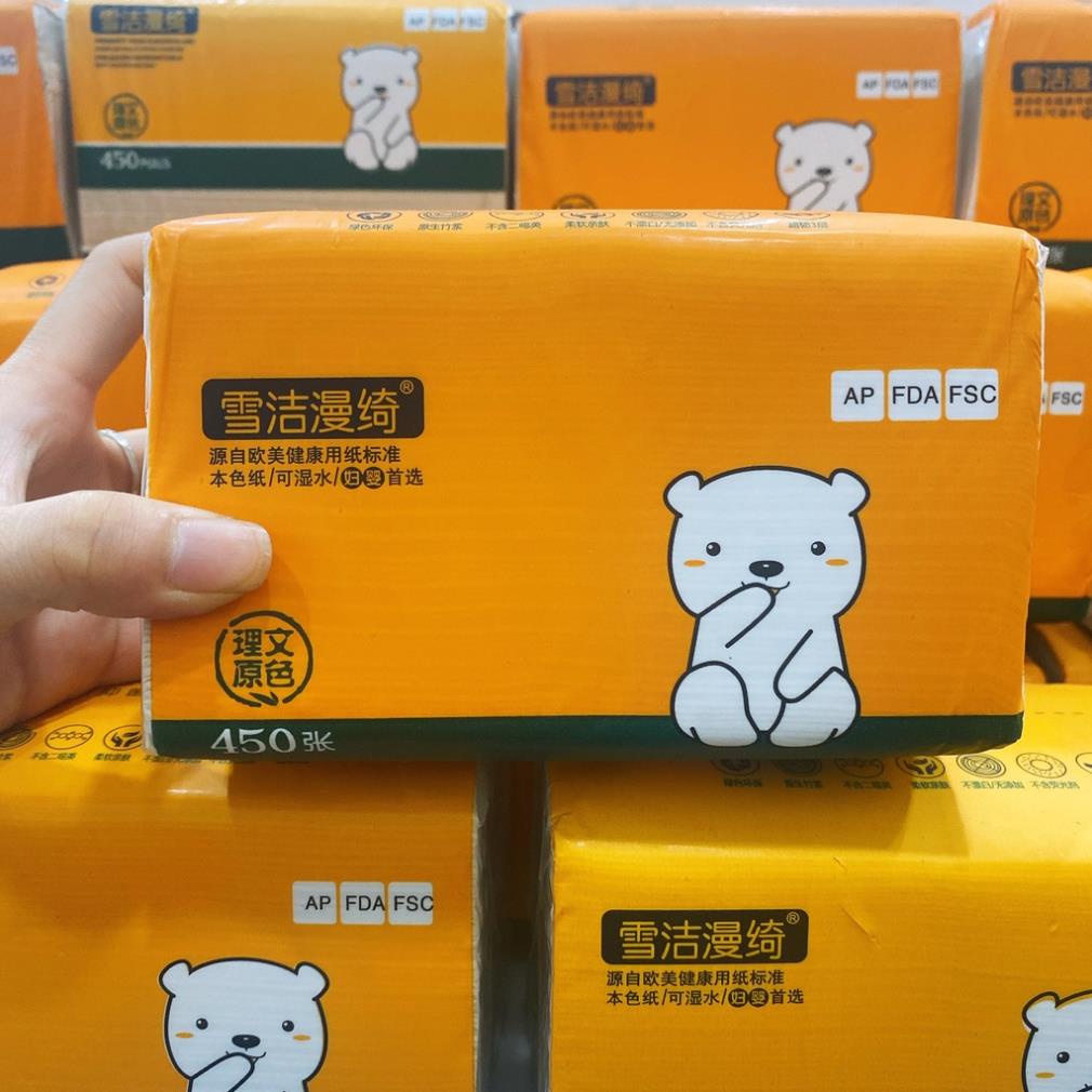 Gói giấy rút vàng gấu trúc siêu mềm, đẹp, giai, tiện lợi