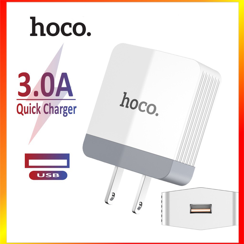 Dock sạc nhanh Hoco C13 Công nghệ Sạc nhanh QC 3.0A-18W tương thích nhiều thiết bị - MrPhukien