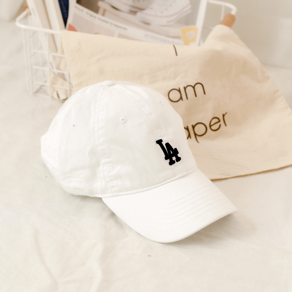 Mũ Lưỡi Trai Logo LA Phong Cách Hàn Quốc