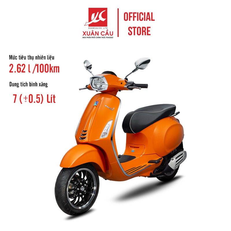 Xe máy Vespa Sprint ABS Động Cơ iGet 125cc Đèn Led 2020 - Mới 100%