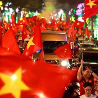 10 cờ Tổ Quốc VẢI SA TANH LOẠI đẹp
