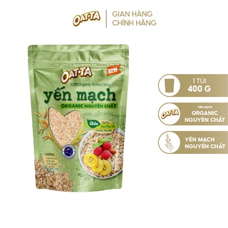 Ngũ Cốc Yến Mạch Organic OATTA Nguyên Cám Thơm Ngon Thích Hợp Cho Người Giảm Cân Túi 400g