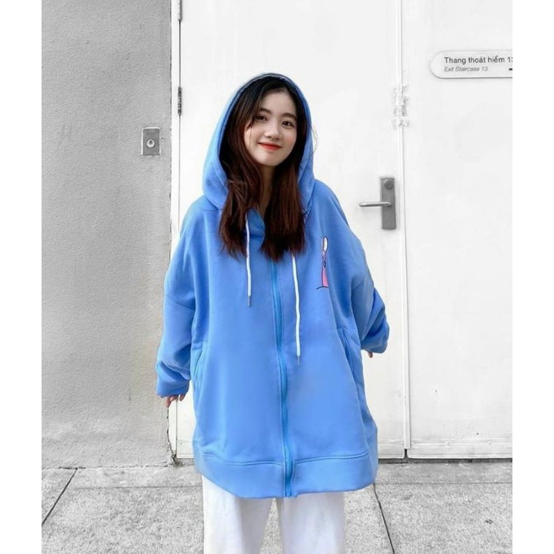 [ Mã FAMAYWA2 giảm 10K đơn 50K] Áo khoác nỉ xanh thỏ | BigBuy360 - bigbuy360.vn