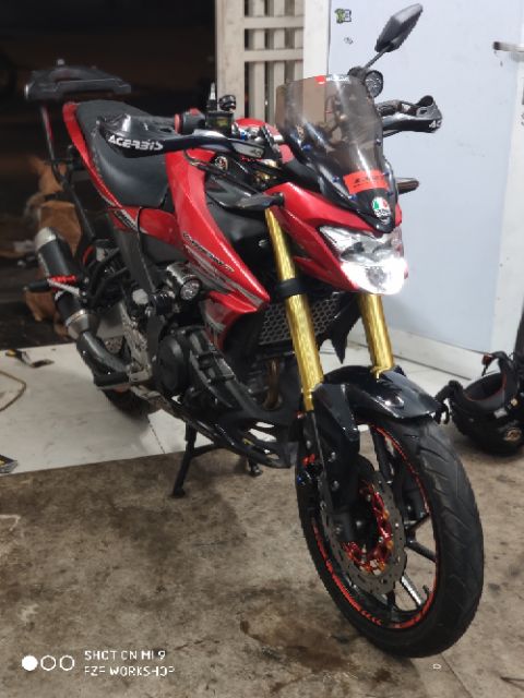 Phuộc usd cb190 full bộ canh sẵn cho Fz150 Fz155 , su gsx r,s , cbr