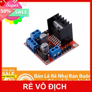 Mạch điều khiển Động cơ DC L298 - Mạch cầu H L298N PWM - module điều khiển Động cơ DC L298