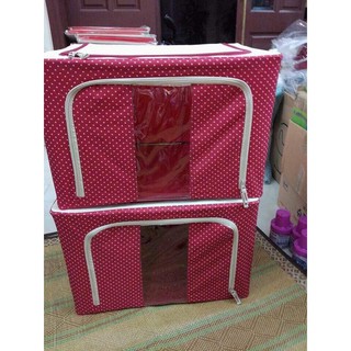 TÚI ĐỰNG ĐỒ KHUNG SẮT BỌC VẢI CAO CẤP