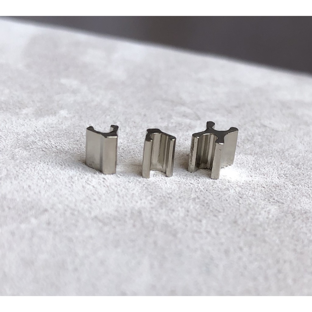 Combo 10 bộ chặn dây kéo size 3 màu trắng