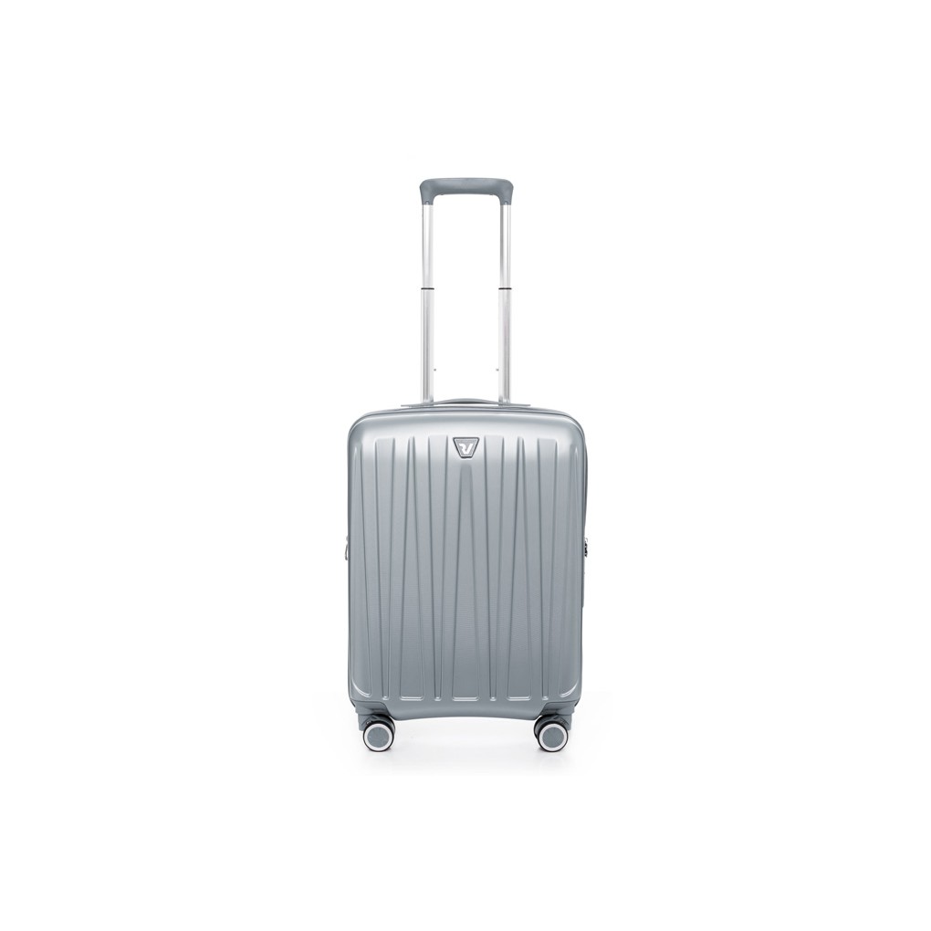 Vali du lịch xách tay Roncato Antares 20 inch, nhựa ABS dẻo chống va đập, khóa mã số, bánh xe kép xoay 360 độ