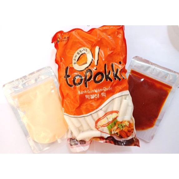 1 KG BÁNH GẠO Sanadel KÈM 100g SỐT VÀ 100g BỘT PHÔ MAI