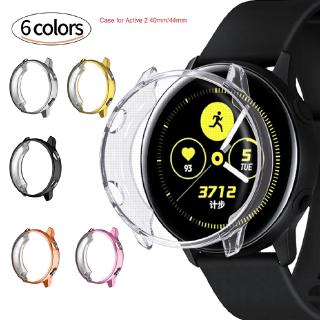Vỏ bọc TPU mạ điện bảo vệ đồng hồ Samsung Galaxy Watch Active 2 40mm/44mm