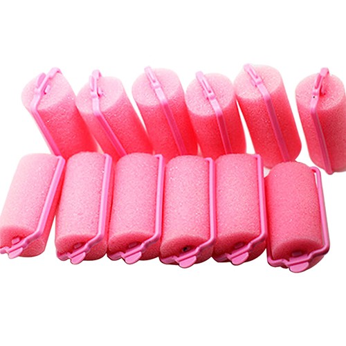 Bộ 6 ống lô uốn tóc tạo kiểu thời trang bằng mút xốp tiện lợi