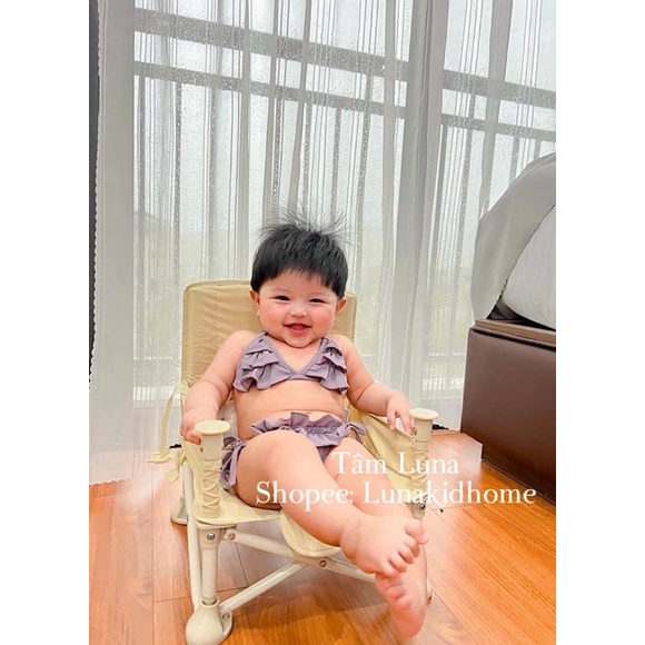 Hrnee-Bộ bơi bikini bé gái