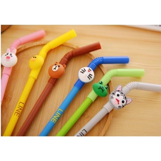Bút ống mút cute