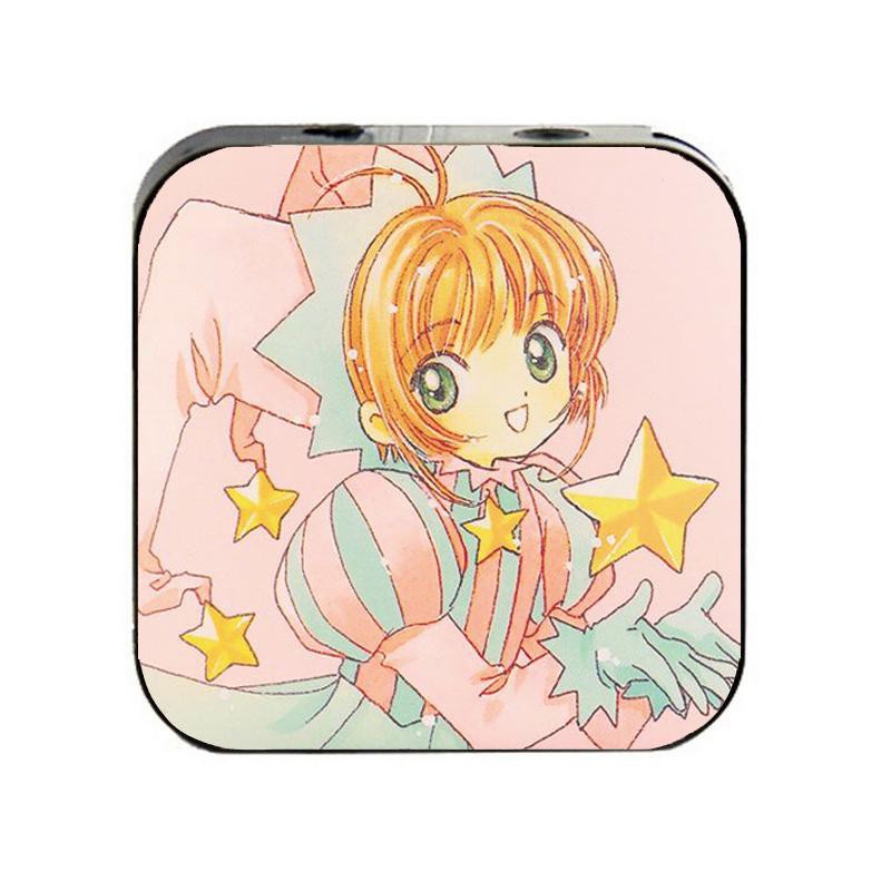 Máy nghe nhạc mp3 IN HÌNH Cardcaptor Sakura Thủ Lĩnh cầm tay mini tặng tai nghe dây cắm có mic và dây sạc anime chibi