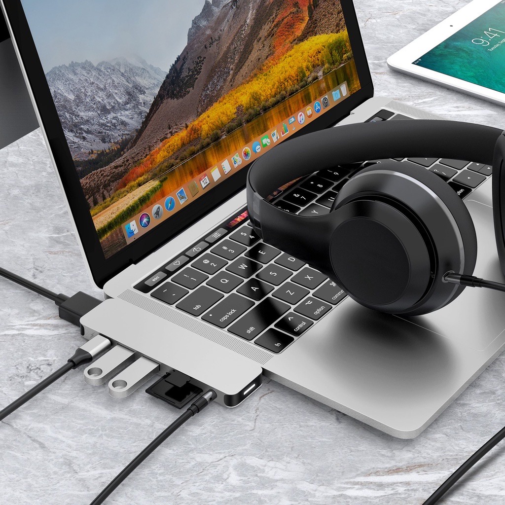 Cổng Chuyển HyperDrive Solo 7-in-1 USB-C Hub For Macbook - GN21DD