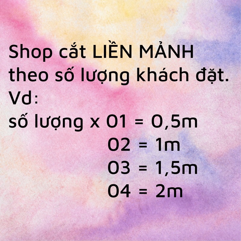 Vải tole hoa 0,5m - k.1m4