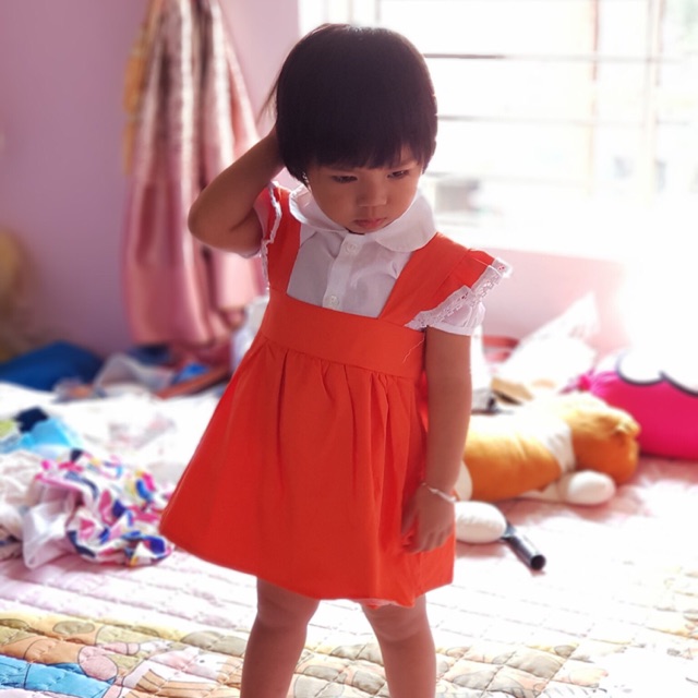Combo 3 set áo yếm cho bé