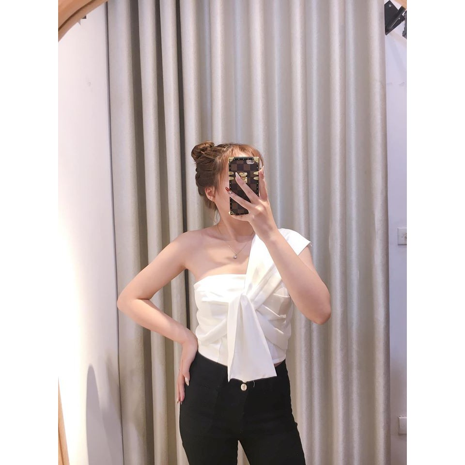 ÁO LỆCH VAI NƠ