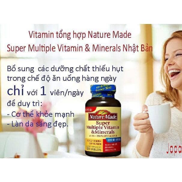 viên  SUPER MULTIPLE VITAMIN & MINERALS