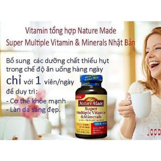 viên  SUPER MULTIPLE VITAMIN & MINERALS
