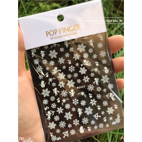 Sticker tổng hợp Noel 2022 - Phụ kiện Nail Giá Rẻ