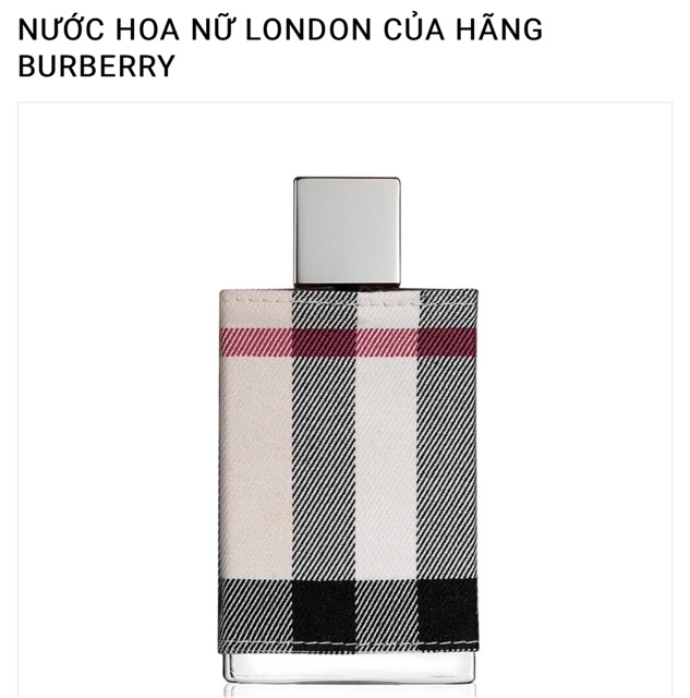 Nước hoa Buberry London Nữ 50ml