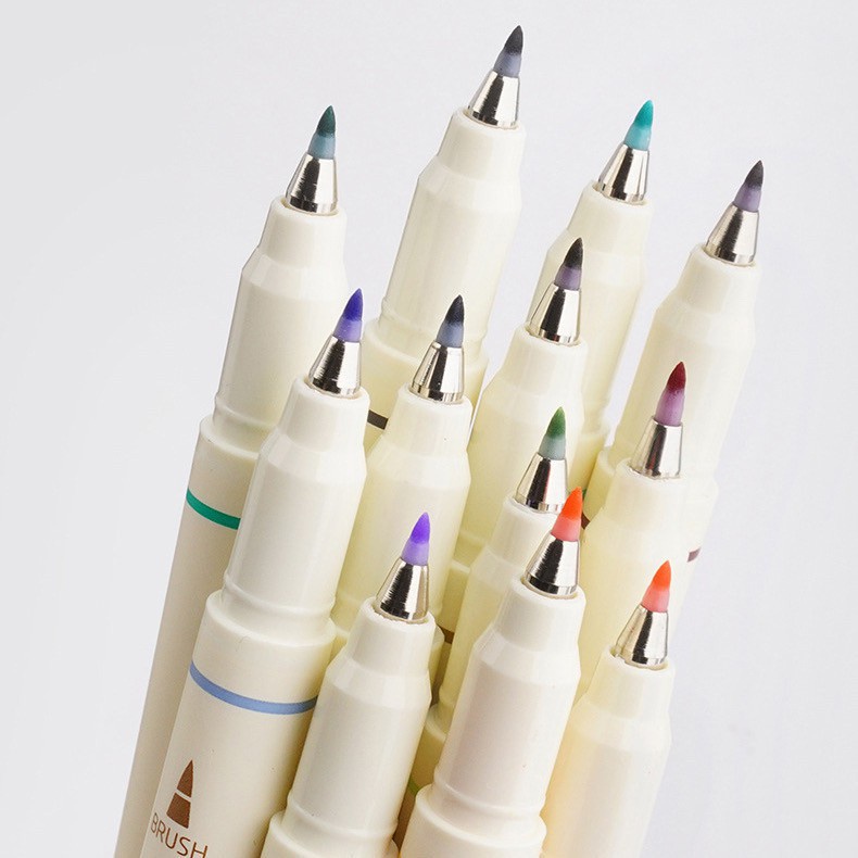 Bút Brush Soft Brush Sign Pen Viết Thư Pháp Calligraphy Ngòi Cao Cấp
