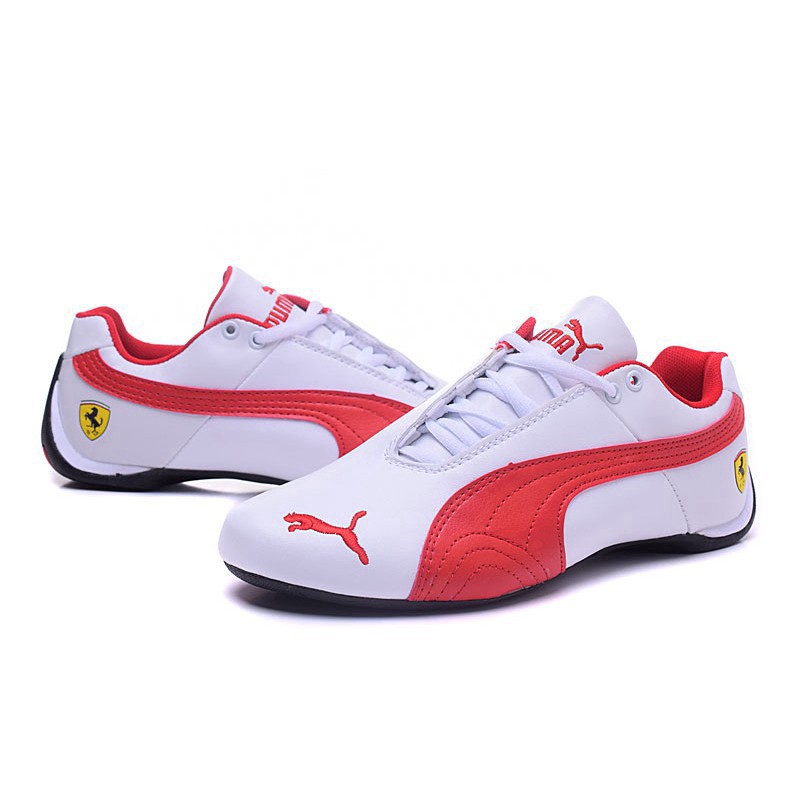 Giày thể thao Puma Ferrari chính hãng Giày thể thao Giày thông thường Giày trắng chạy đỏ Cao Cấp New . Salé 9-9 new