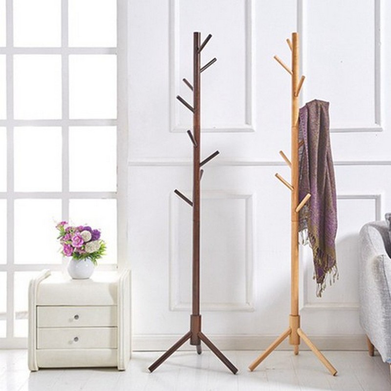 Cây Treo Sào Móc Quần Áo SEADECOR Gỗ Thông Siêu Bền Chắc Chống Mối Mọt Thiết Kế Thông Minh Đa Năng Cho Phòng Ngủ