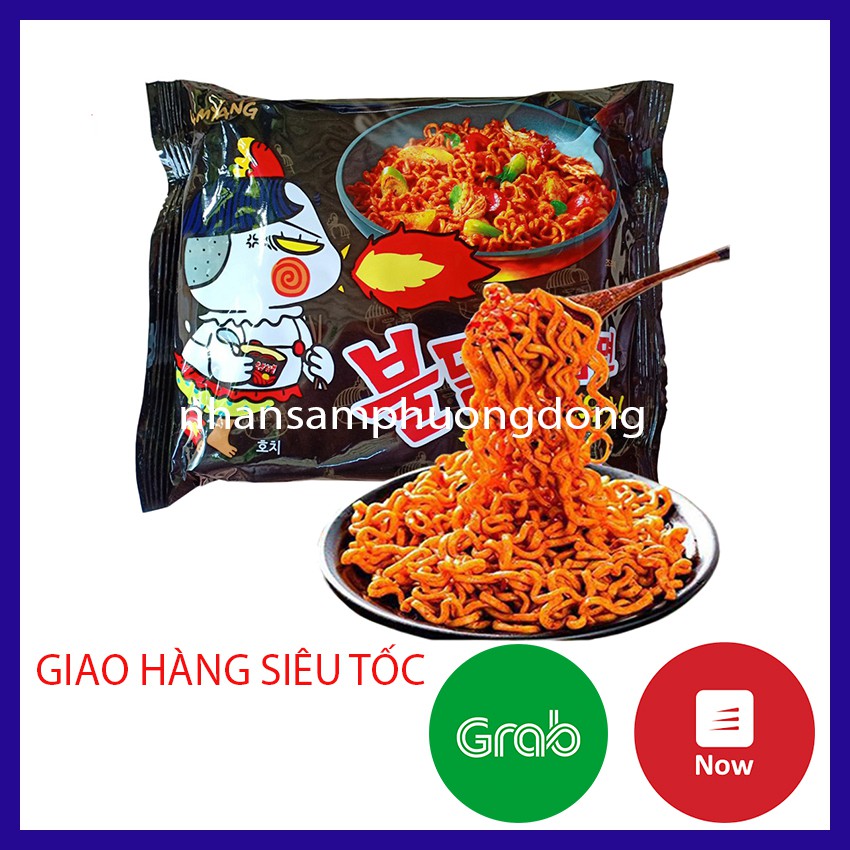 Mì cay Hàn Quốc, Mỳ cay Samyang, Mi Khô Gà Cay Nongshim 1 gói Đặc sản 3 Miền Shop Nhân Sâm Phương Đông nhansamphuongdong