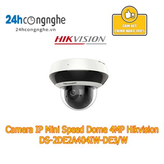 Camera IP Mini Speed Dome 4MP Hikvision DS-2DE2A404IW-DE3/W