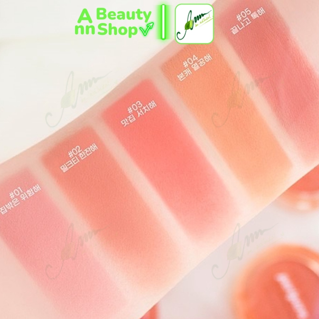 Phấn má hồng Peripera Pure Blushed Sunshine Cheek