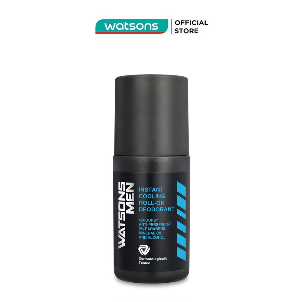Lăn Khử Mùi Watsons Men Instant Cooling Roll-On Deodorant 50ml