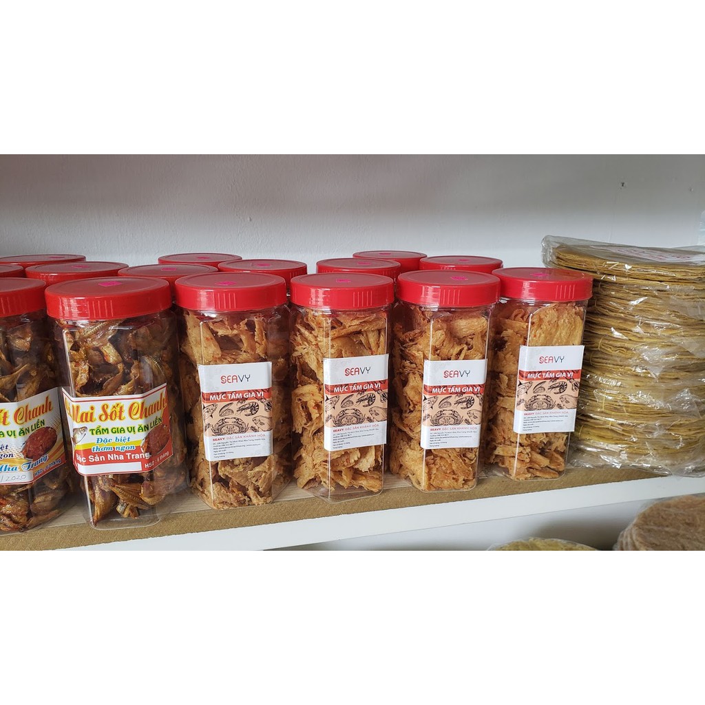 150G/ 250g KHÔ MỰC TẨM XÉ CAY LÀM TỪ MỰC LÁ | BigBuy360 - bigbuy360.vn