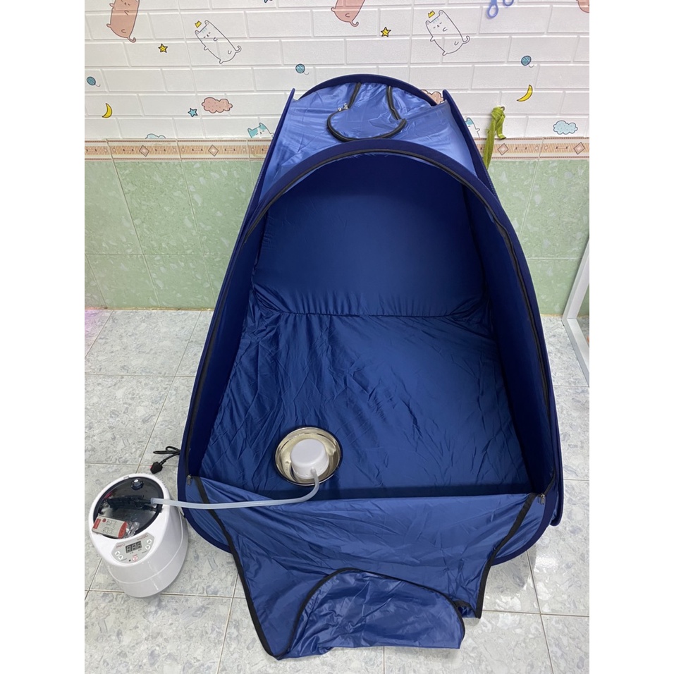 Bộ Đôi Nồi Xông 2L Hero và Lều chui Đầu Tam Giác vải dù, Tiện Lợi sử dụng tại nhà.BH 6 th